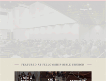 Tablet Screenshot of fellowshipbatesville.com